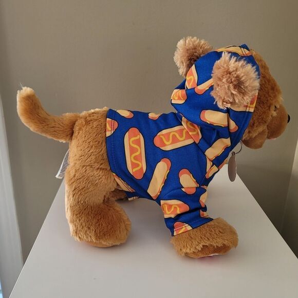 BUILD-A-BEAR Dog Stuffed Toy With Jacket & Collar Stuffed Animal #429 - Picture 5 of 13